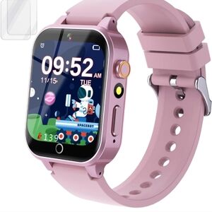 【All in One Smart Watch for Kids】Kids smart watch with selfie-cam, MP3 player,